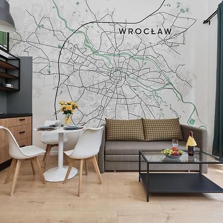 Mezzanine Studio Apartments Zarembowicza Wroclaw Airport By Renters Exterior photo